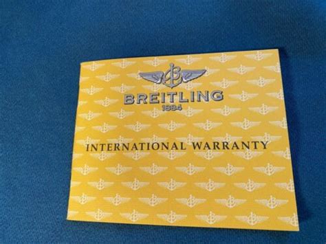 breitling warranty certificate number|breitling warranty transferable.